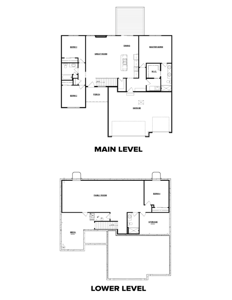 A simple flowchart with rectangles and arrows showing a step-by-step process or sequence.
