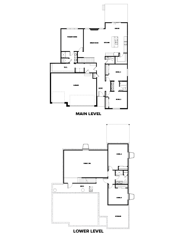 KRM HINSDALE 1841 FLOORPLANS