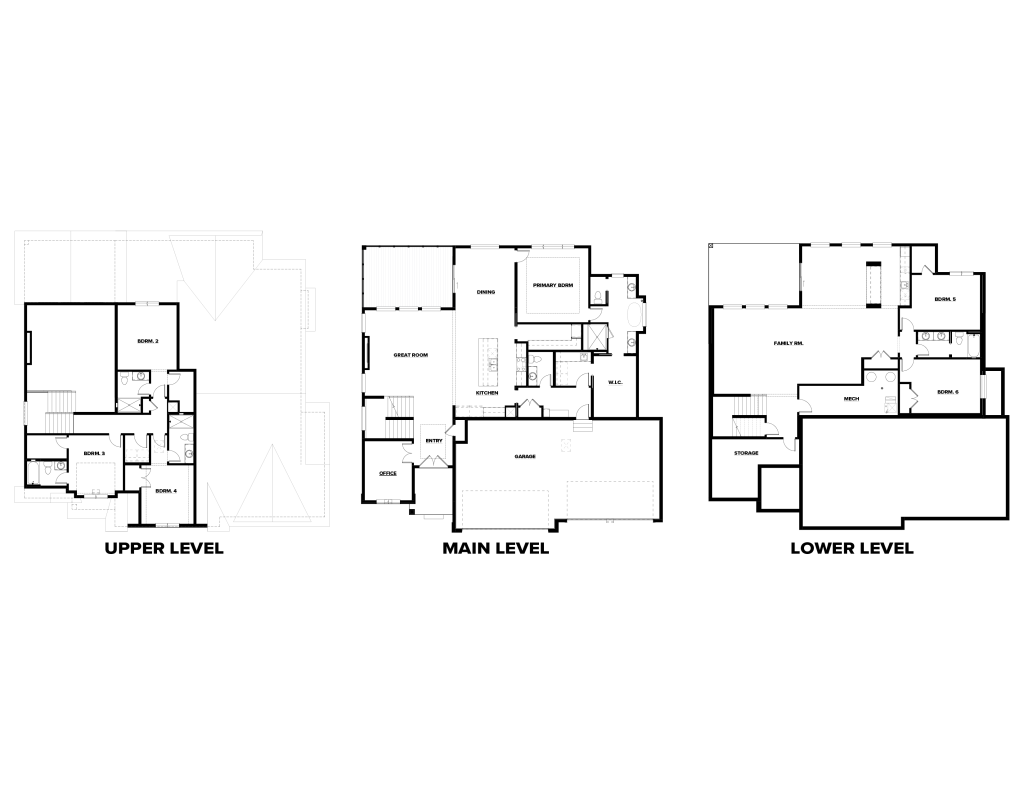 Floor Layouts – Highland Park