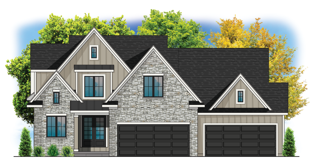Front Elevation – Highland Park
